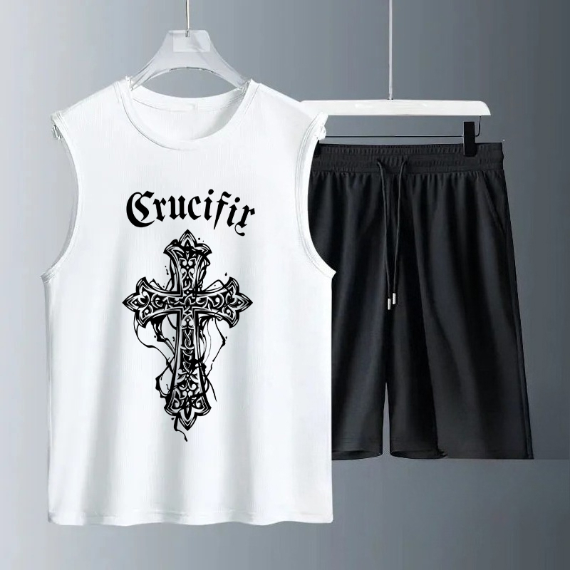 Summer Youth Clothing - Men's Tank Top Sets 2026 Summer