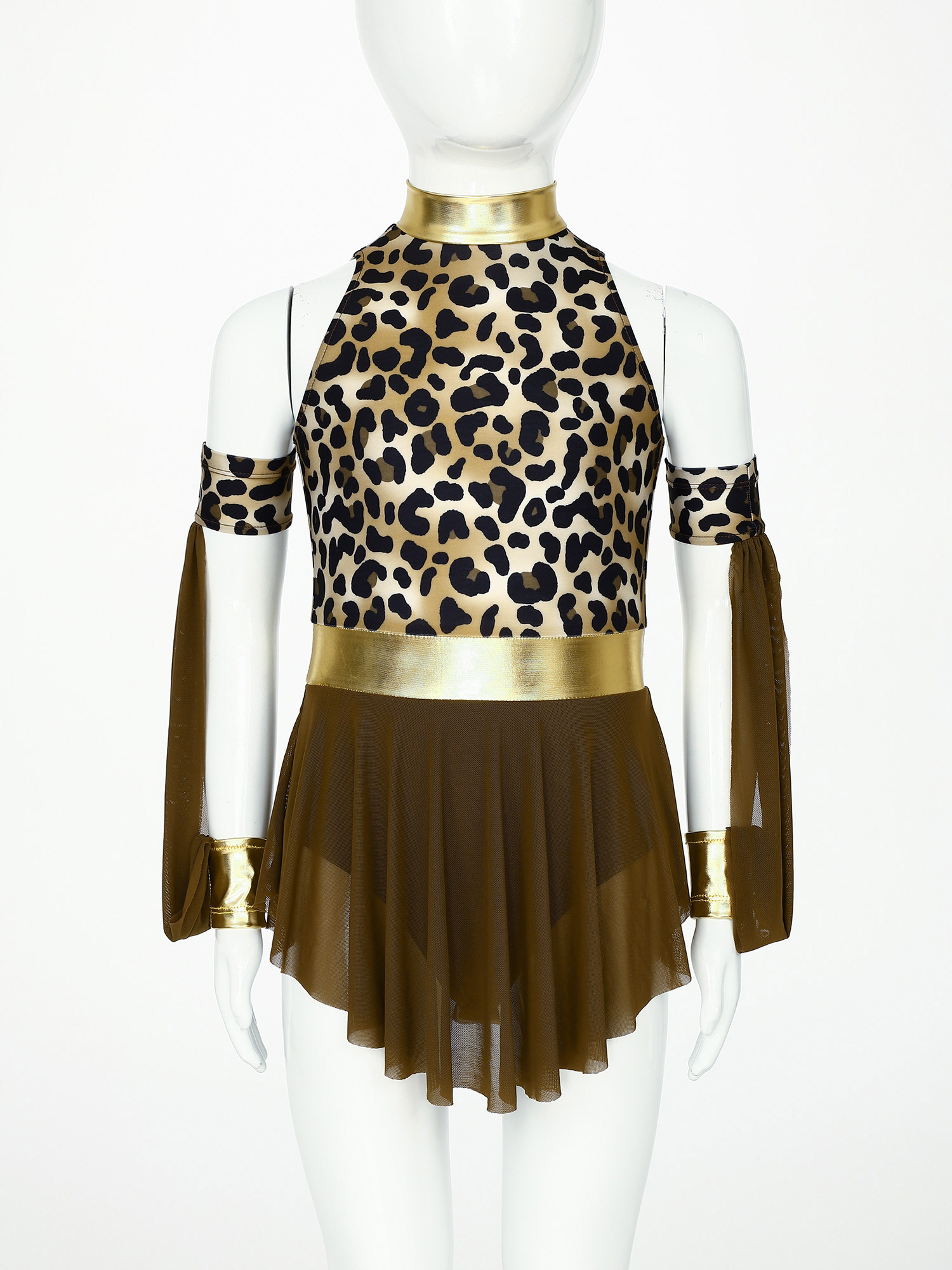 Kids Leopard Savage Caveman Cr - Summer Clothing Set For Girls review and price