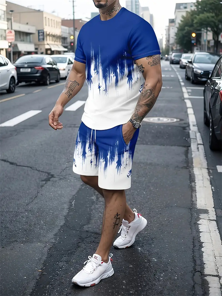 Men Women Gradient Texture T-s - Summer Clothing For Young Men review and price