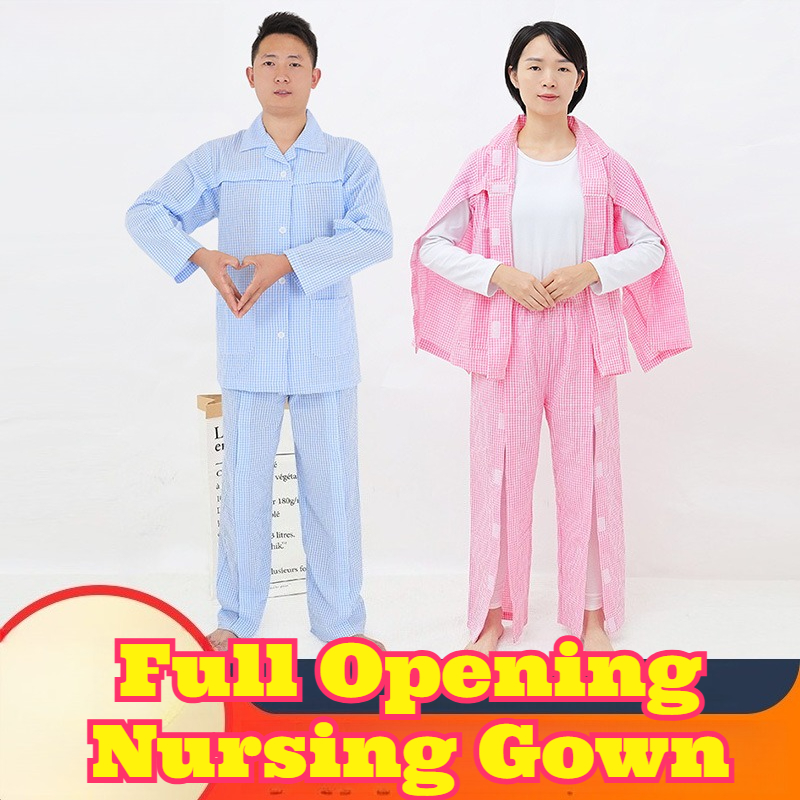 Full Open Stick Patient Pajama - Summer Clothing Wear review and price