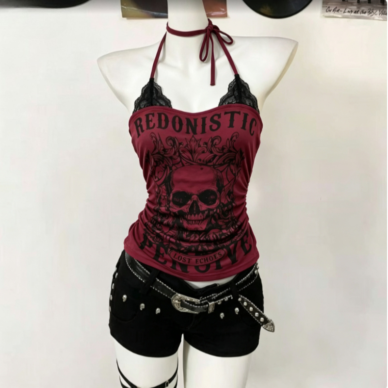 American Style Y2K Vintage Sho - Summer Clothing Set For Girls review and price