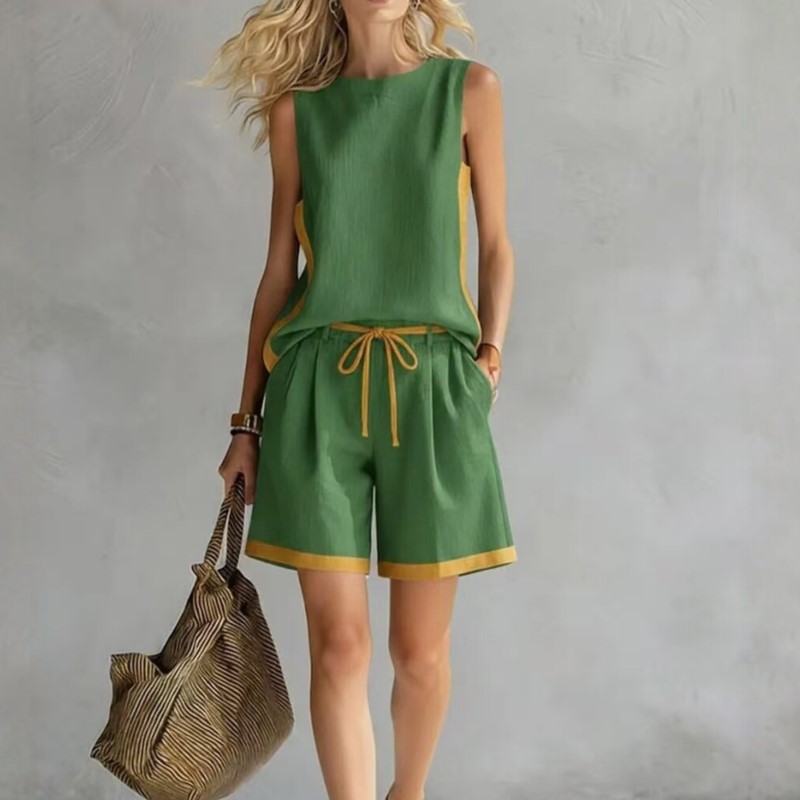 2026 Summer New Sleeveless Ves - Summer Clothing Set For Girls review and price