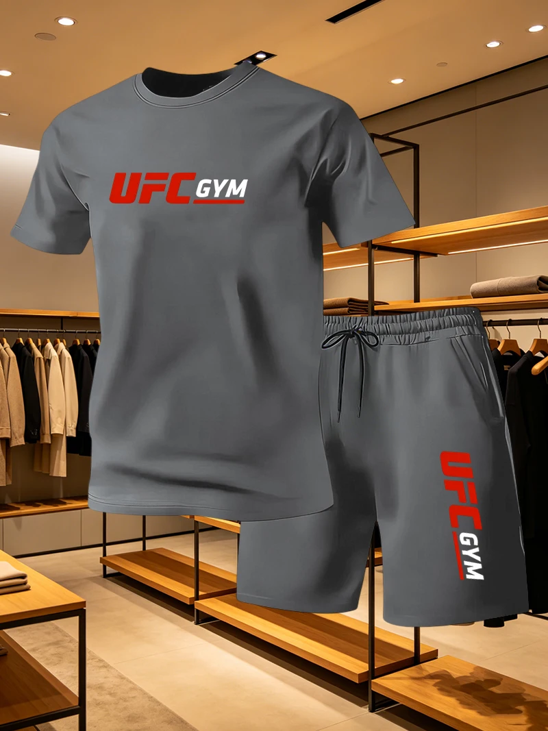 Men's Fashion T-shirt Shorts U - Summer Clothing For Young Men review and price