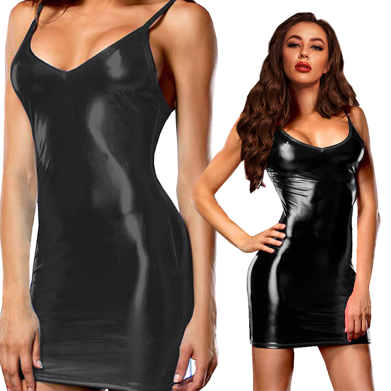 Sexy Erotic Hot Pu Metallic Le - One Summer Clothing Uk review and price