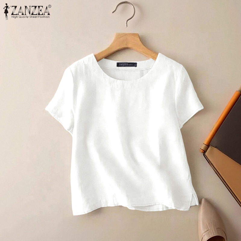 ZANZEA Summer Casual Cotton Bl - Summer Clothing Wear review and price