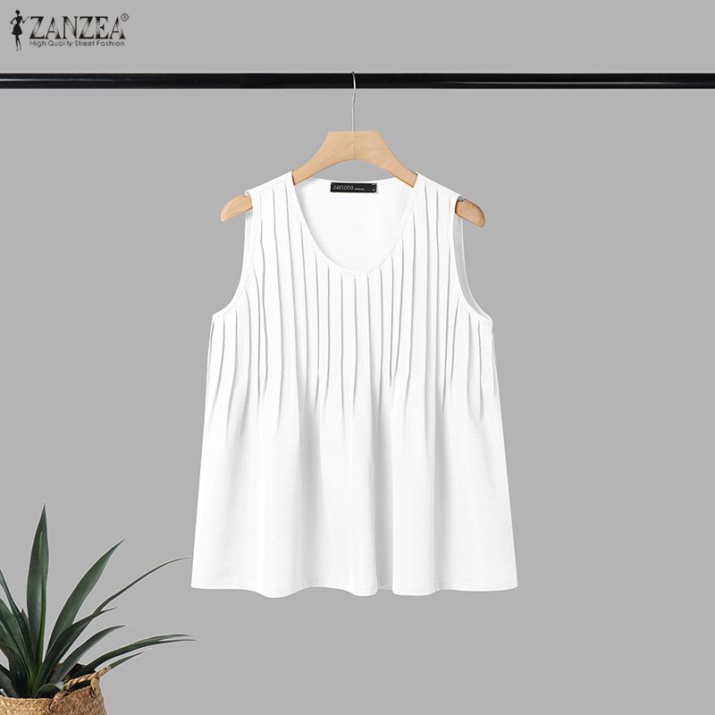 ZANZEA Woman Summer Pintuck Ta - Summer Clothing Plus Size review and price