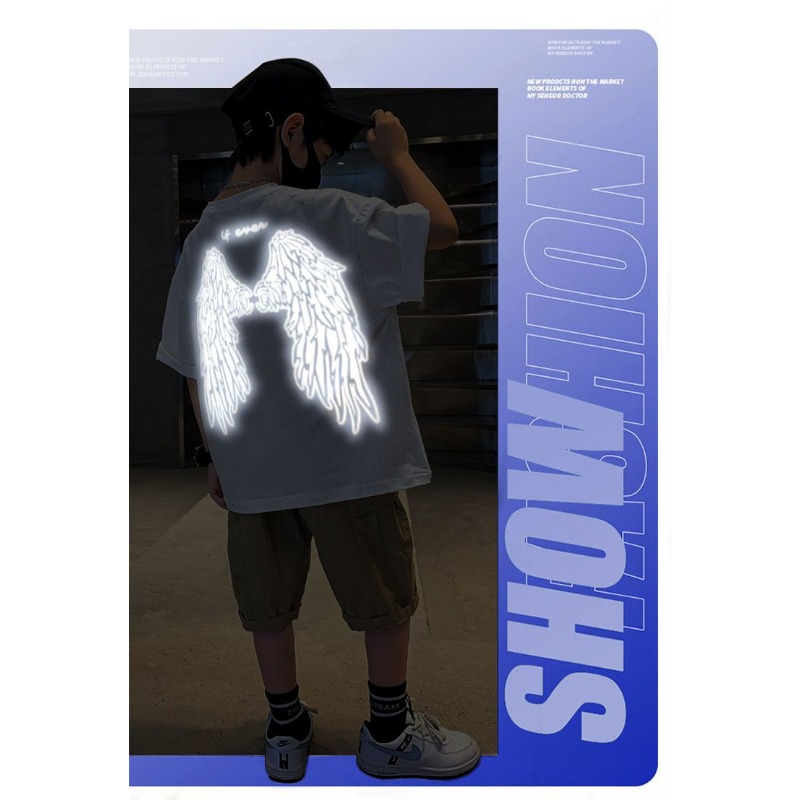 Youth Reflective Wings T Shirt - Summer Clothing Boys review and price