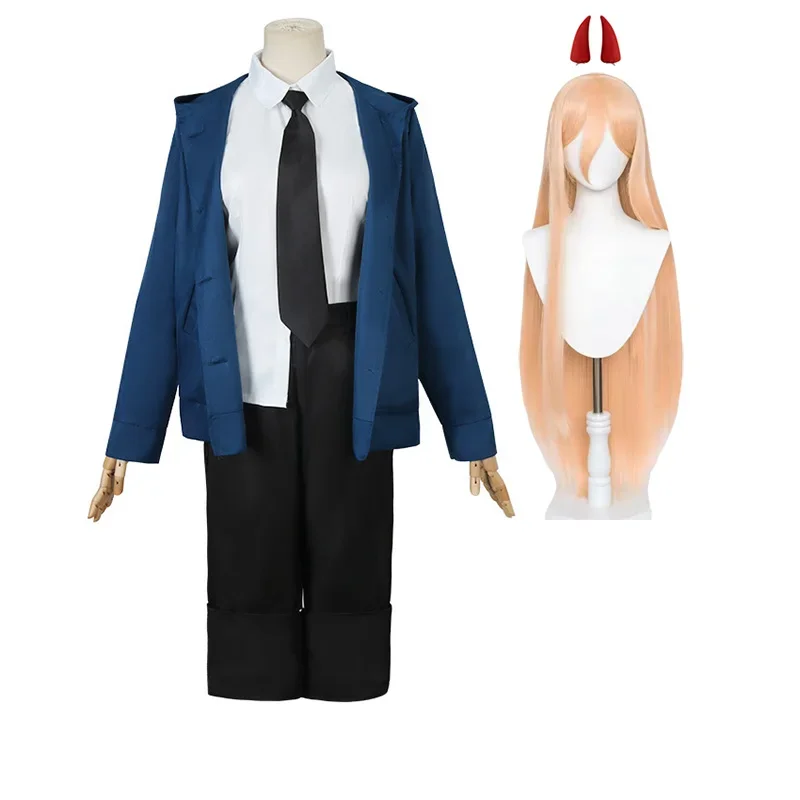 Power Cosplay Chainsaw Man Cos - Summer Vacation Clothing Men review and price