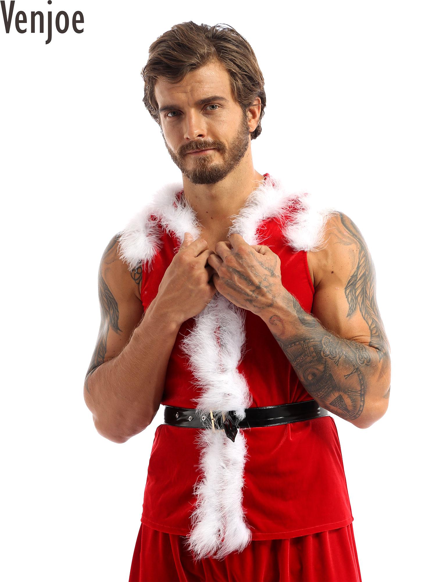 Men Christmas Dress Up Santa C - Summer Vacation Clothing Men review and price