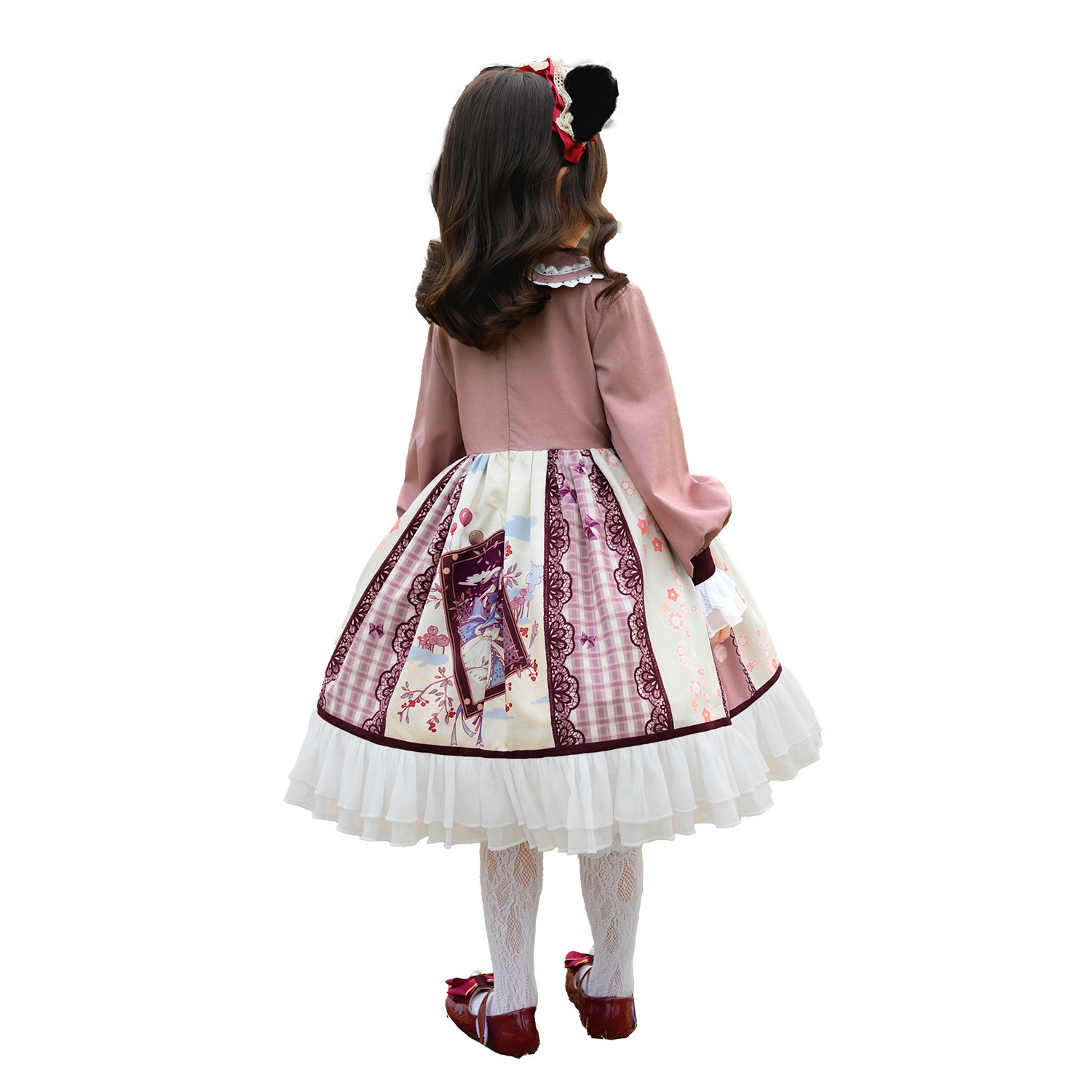 Children's Lolita Clothing Lon - Summer Clothing Set For Girls review and price
