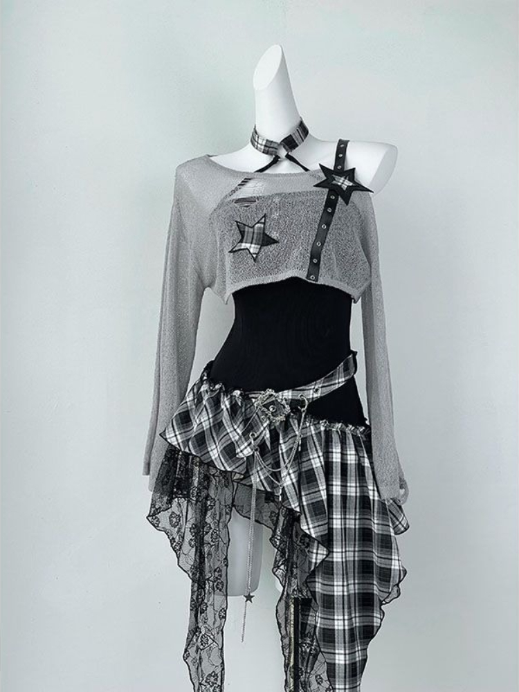 2000s Y2K Spicy Girl Design Ir - Summer Clothing Set For Girls review and price