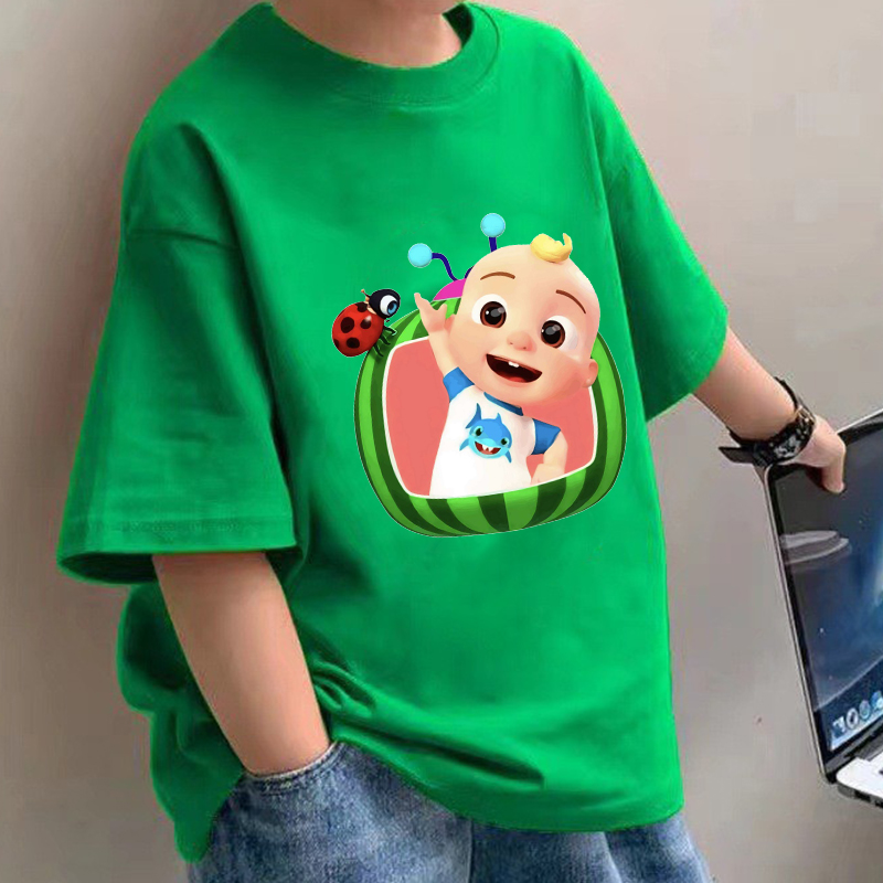 Cocomelons Baby T-Shirts Anime - Summer Clothing Boys review and price