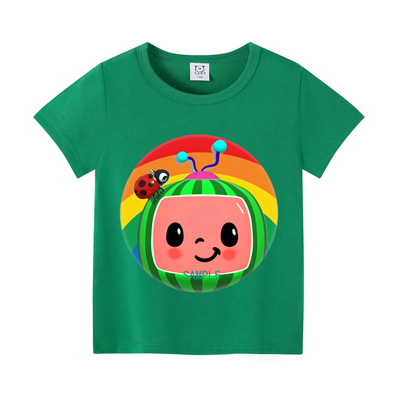 Cocomelons Baby T-Shirts Anime - Summer Clothing Boys review and price