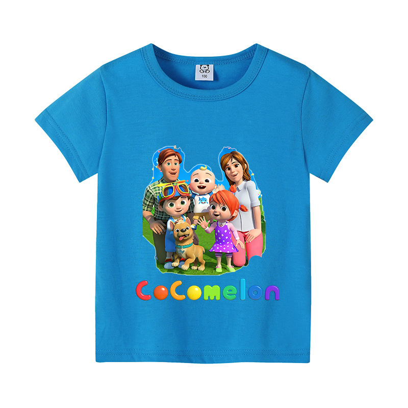 Cocomelons Baby T-Shirts Anime - Summer Clothing Boys review and price
