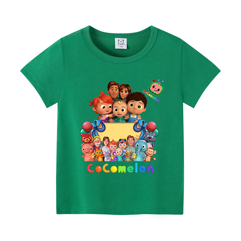 Cocomelons Baby T-Shirts Anime - Summer Clothing Boys review and price